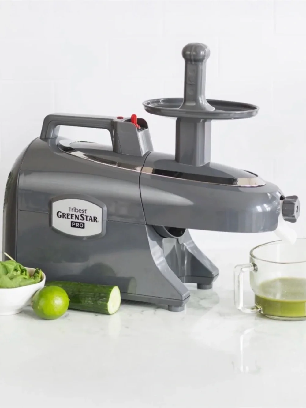 Greenstar Pro Cold Press Juicer - Gray